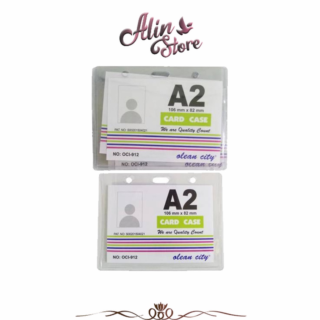 

Name Tag Card Case 912-A2/ Tempat Id Card Tempat Kartu Nama Oleancity