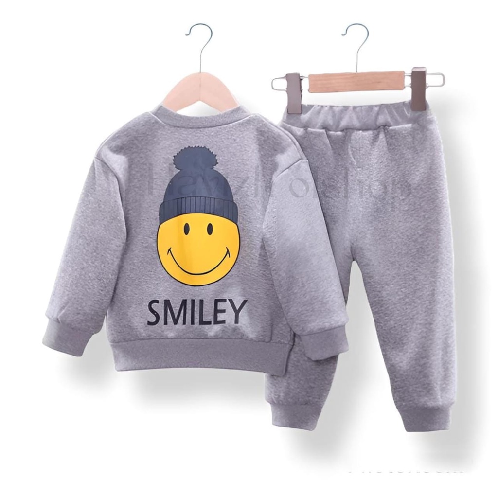 SET. sweater ''SMILEY'' 1-6thn // Pakaian anak