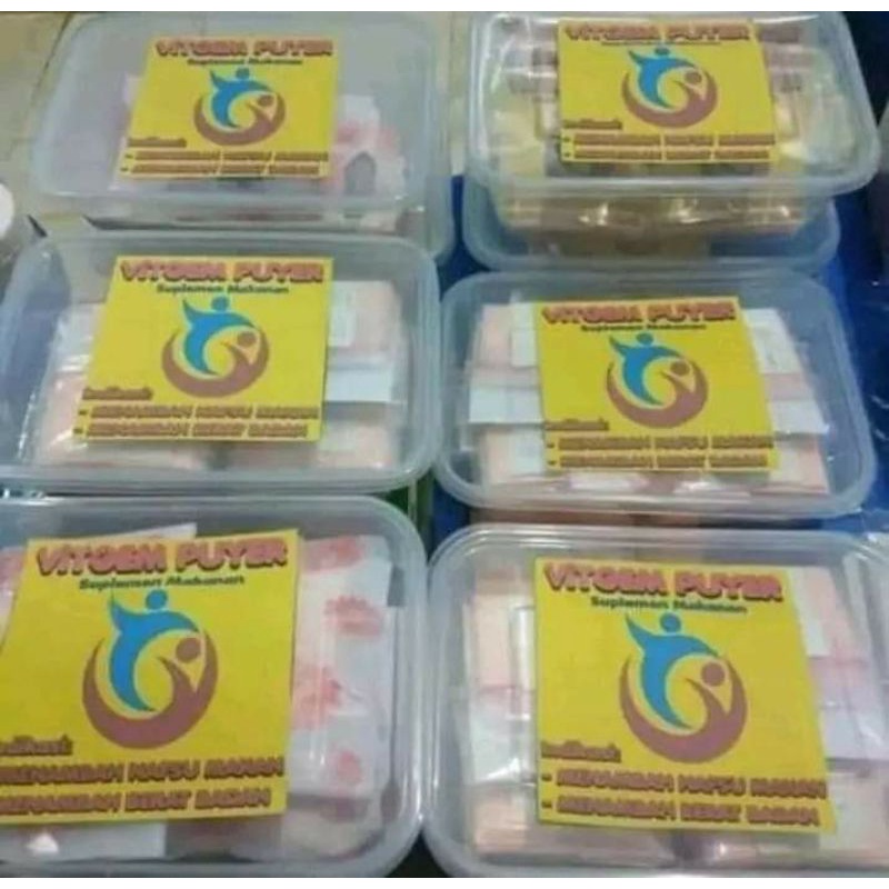 VITGEM PUYER ORIGINAL 100% ( SUPLEMEN MAKANAN)✔️