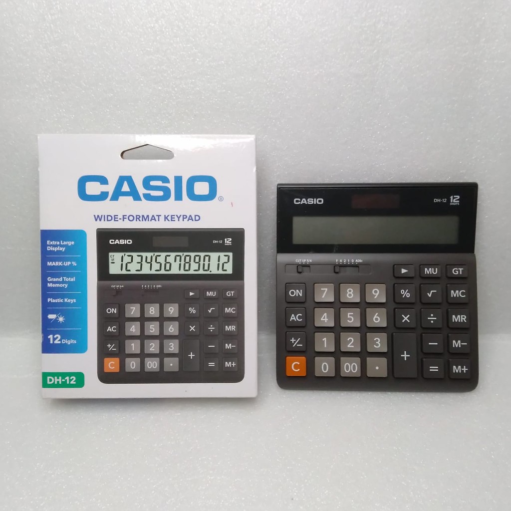 

Kalkulator Meja Kantor Casio Original DH-12