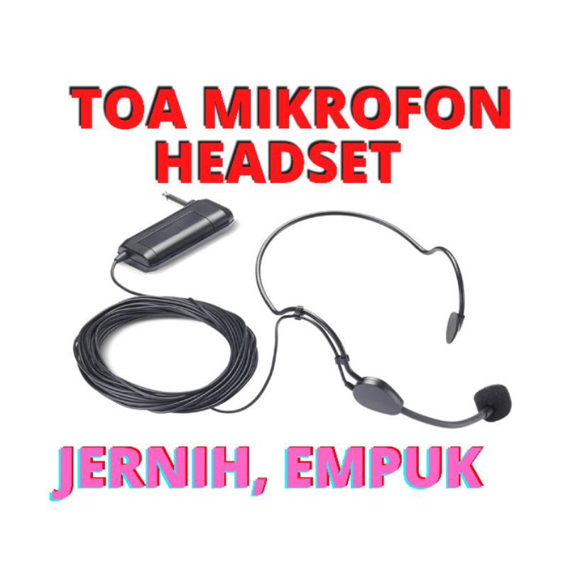 TOA MIC HEADSET Mic Bando ZM 370 HS
