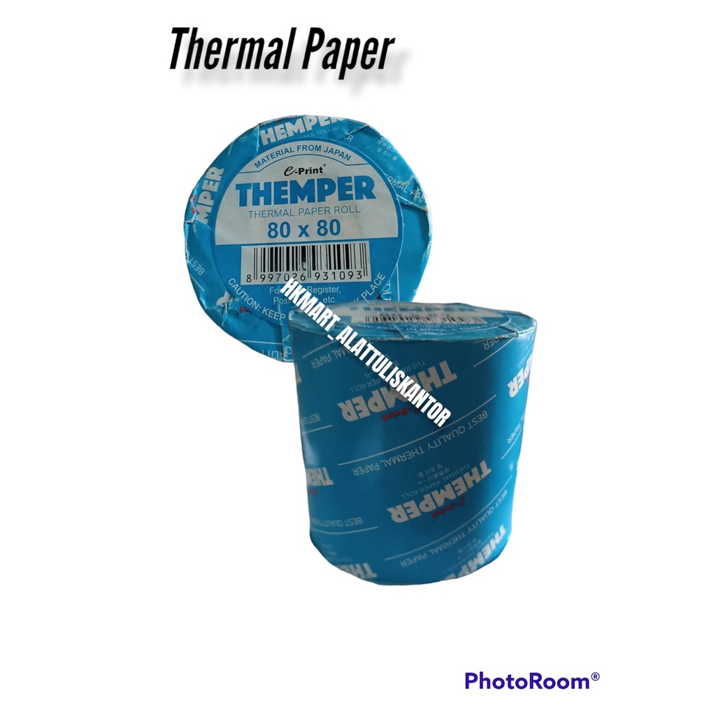 

KERTAS THERMAL PAPER 80*80 E-PRINT MURAH
