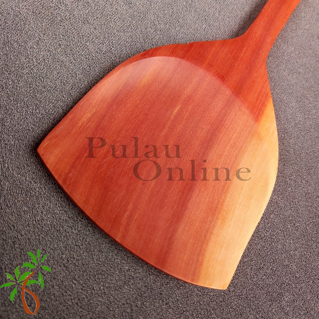 Sodet Kayu Jumbo 40cm - Sutil Spatula Kayu Wood Turner