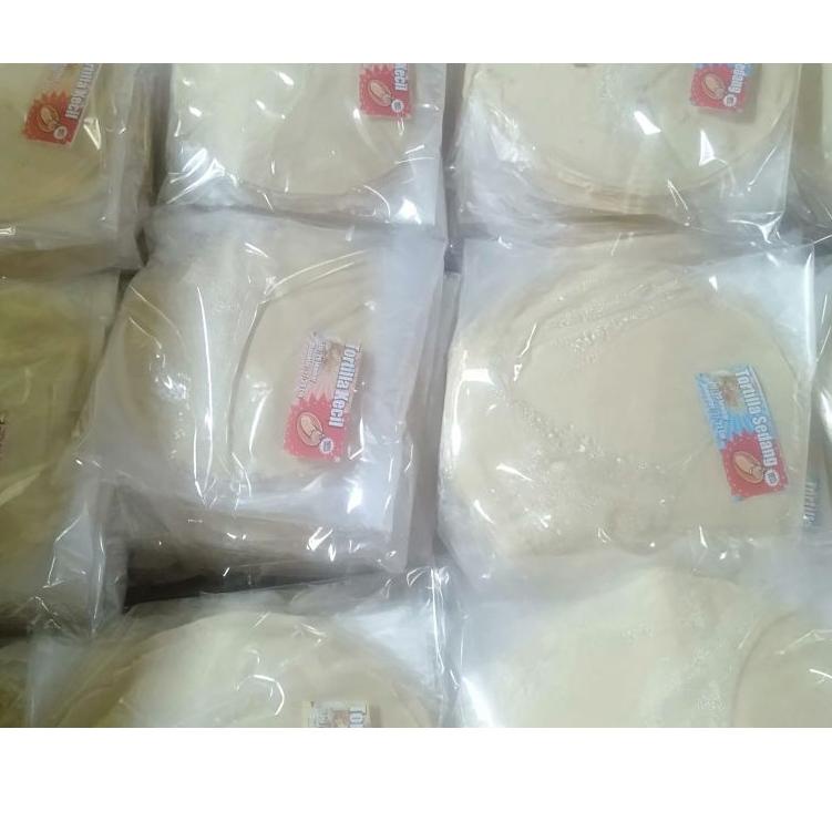 

ㆊH Kulit Kebab Tortilla Mini Ukuran 20 cm - Isi 20 pcs NEW 2698 ☽