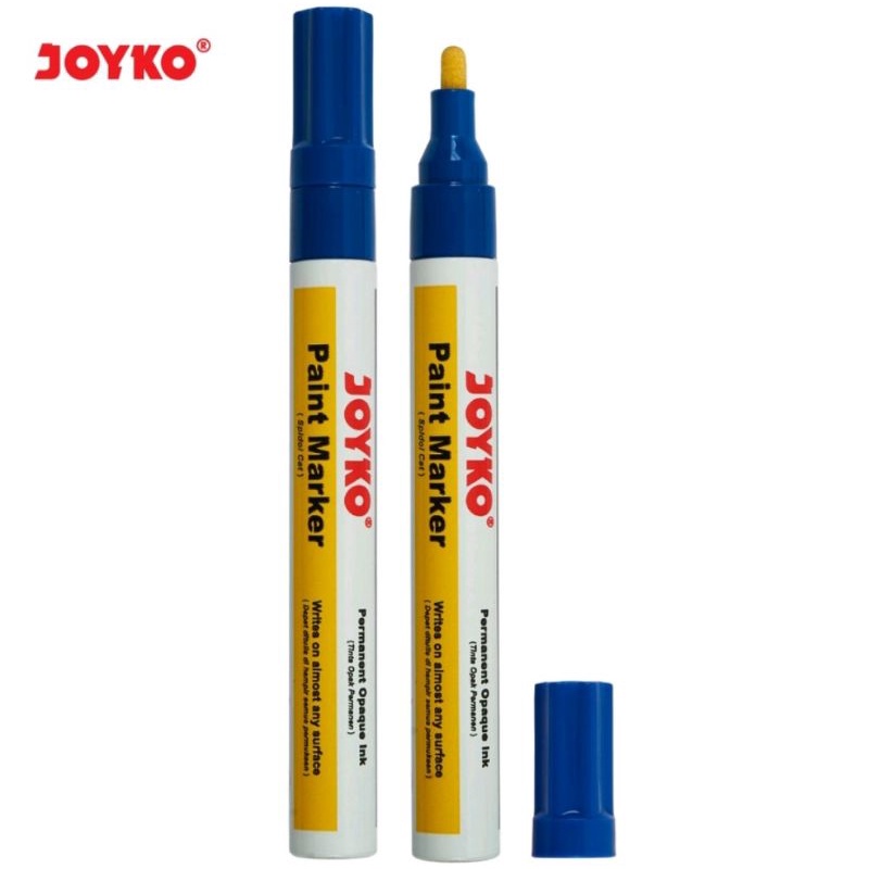 

Spidol Cat Permanet Biru Joyko PTM-39 BLUE Paint Marker Color
