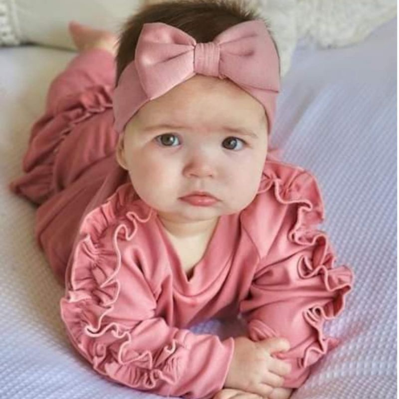 BANDO KAIN BAYI MOTIF PITA / BANDANA BAYI PITA CANTIK / BANDO BAYI TERBARU