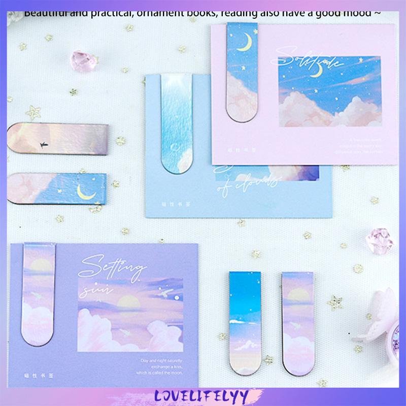 

Lukisan Minyak Kreatif Souvenir Hadiah Magnetik Bookmark Siswa -LOY