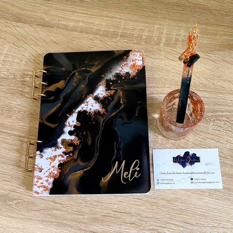 

Notebook Resin Custom / Binder Resin / Size A5/A6/A7