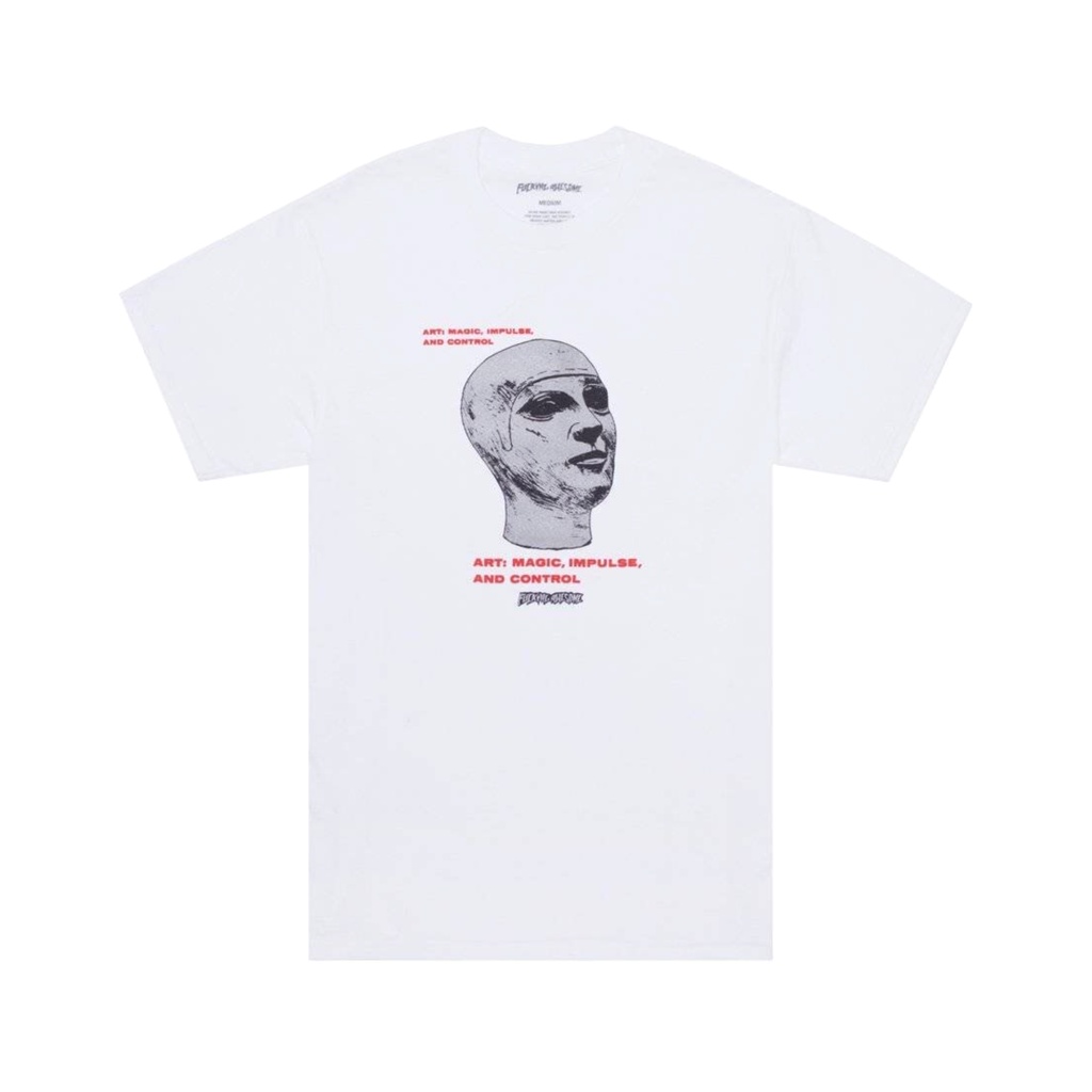 FUCKING AWESOME ART MAGIC IMPULSE CONTROL TEE WHITE