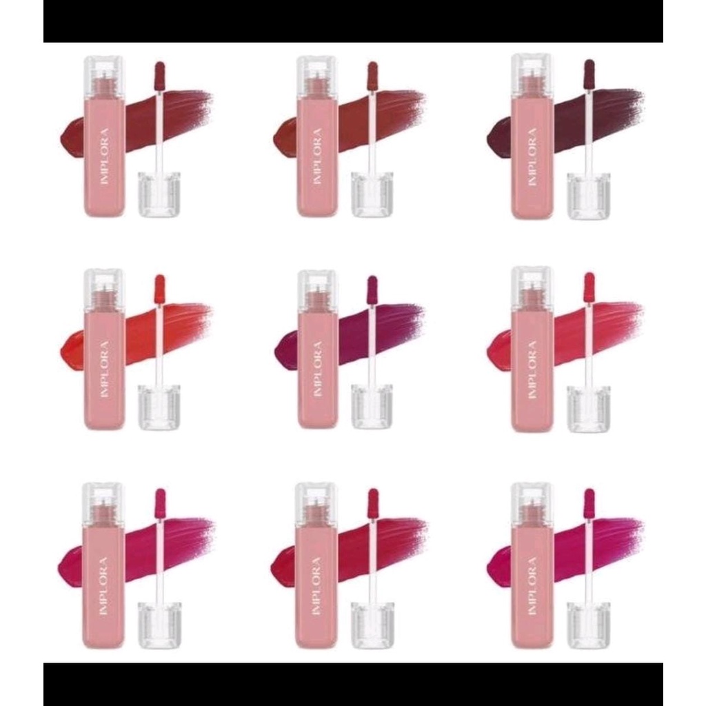 IMPLORA JELLY TINT/ IMPLORA LIP TINT/ IMPLORA