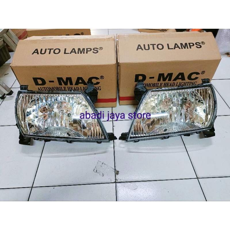Headlamp assy Kijang 2003 2004 sepasang lampu depan kijang 2003 kapsul