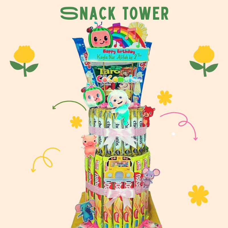 

Snack tower Birthday Murah