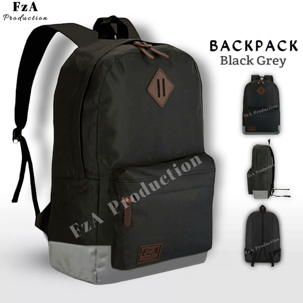 FzA Official - Tas Ransel Gendong Laptop Distro Sekolah Kuliah Pria Wanita Backpack Original Tas Punggung Laptop - BGSL