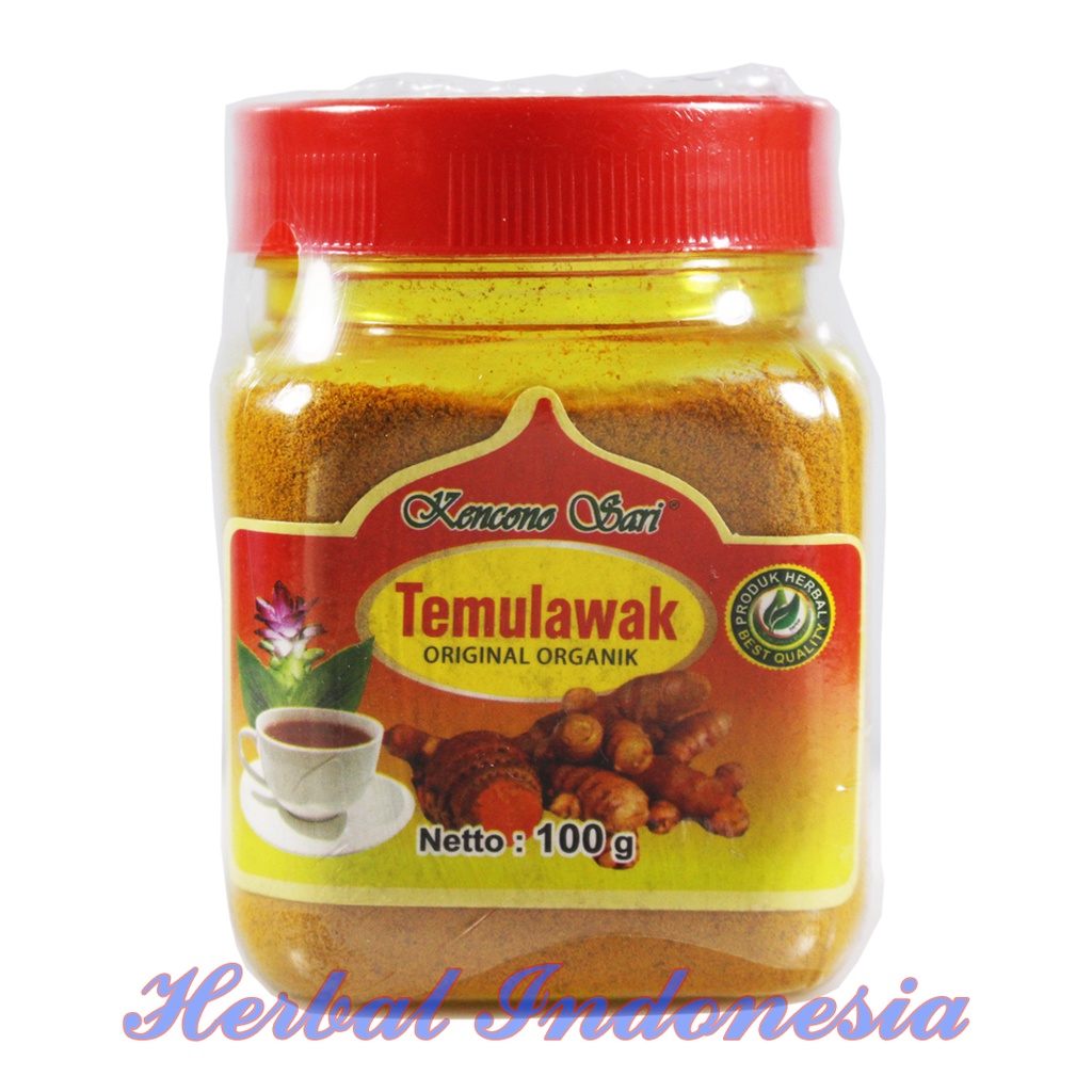 Temulawak Original Organik Kencono Sari 100gr