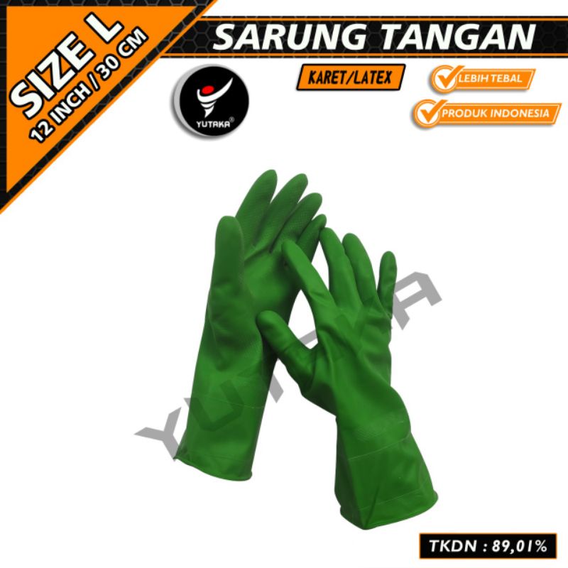 Termurah Sarung Tangan Latex/Sarung Tangan Karet/Sarung Tangan berkebun/Sarung Tangan Kebersihan