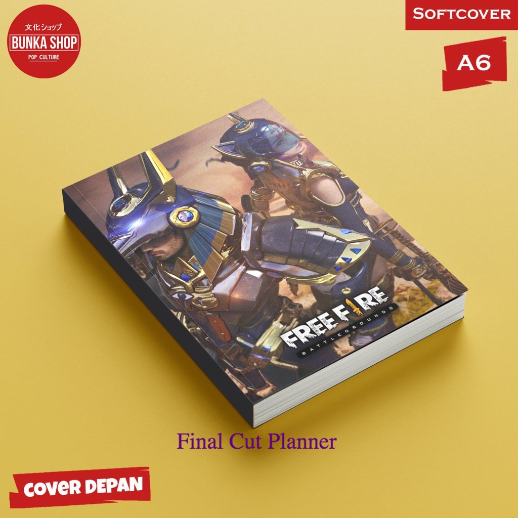 

Pocket Note Free Fire Season 10 Softcover A6 Buku Tulis Catatan Notes Agenda Planner Jurnal planner
