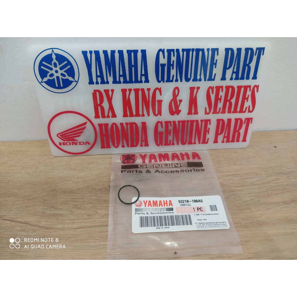 93210-180A6 ORING SEAL KRUK AS KANAN RX KING ALFA CHAMP FORCE 1 FORCE ONE F1ZR F1 ZR ORIGINAL YGP