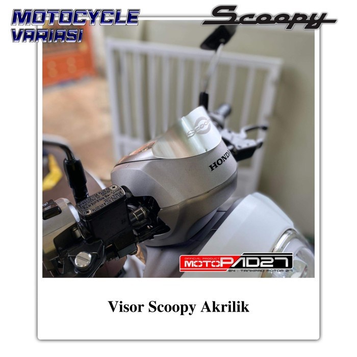 Garnish Visor Scoopy Prestige Garnis Topi Scoopy 2020 - 2022