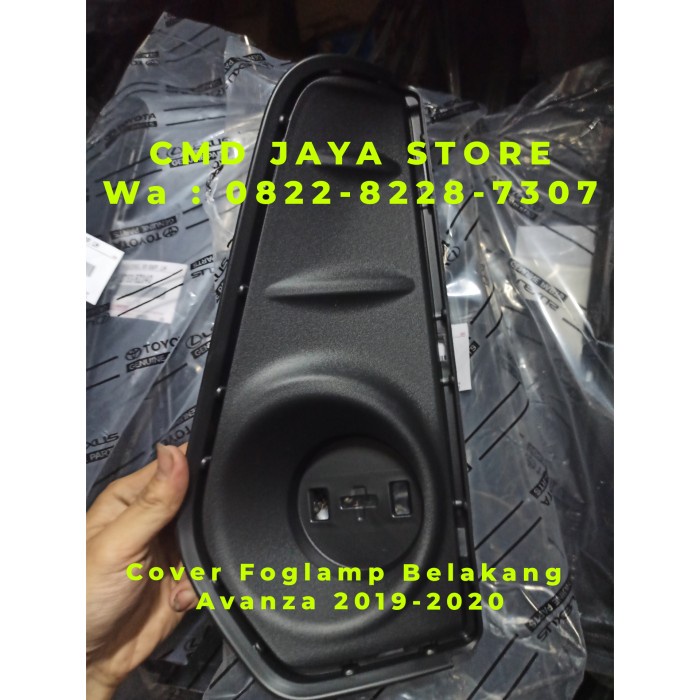 [BISA COD] Cover Foglamp Bemper Belakang Grand New Avanza Veloz 2019-2020 / Perlengkapan Variasi Mob