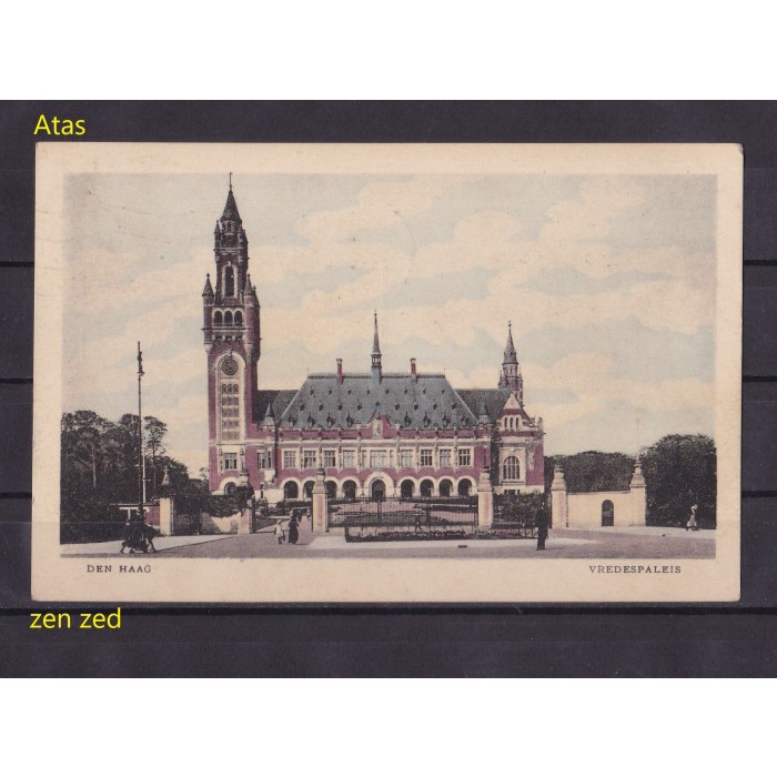 

B008 Kartu Pos Kuno Belanda 1925 To Belgia