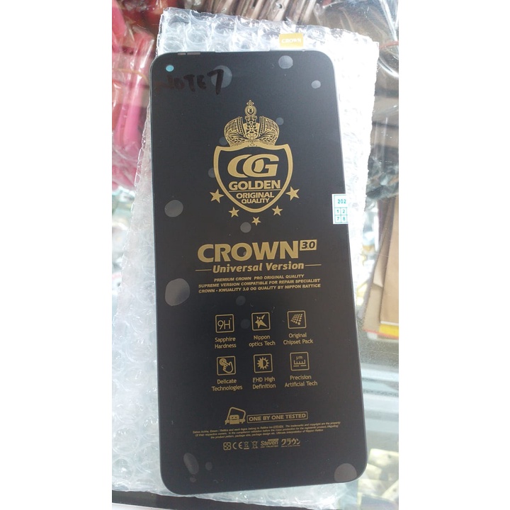 LCD INFINIX NOTE 7 BLACK