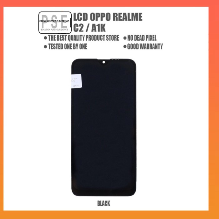 LCD Realme C2 / Oppo A1K High Version ORIGINAL Fullset Touchscreen