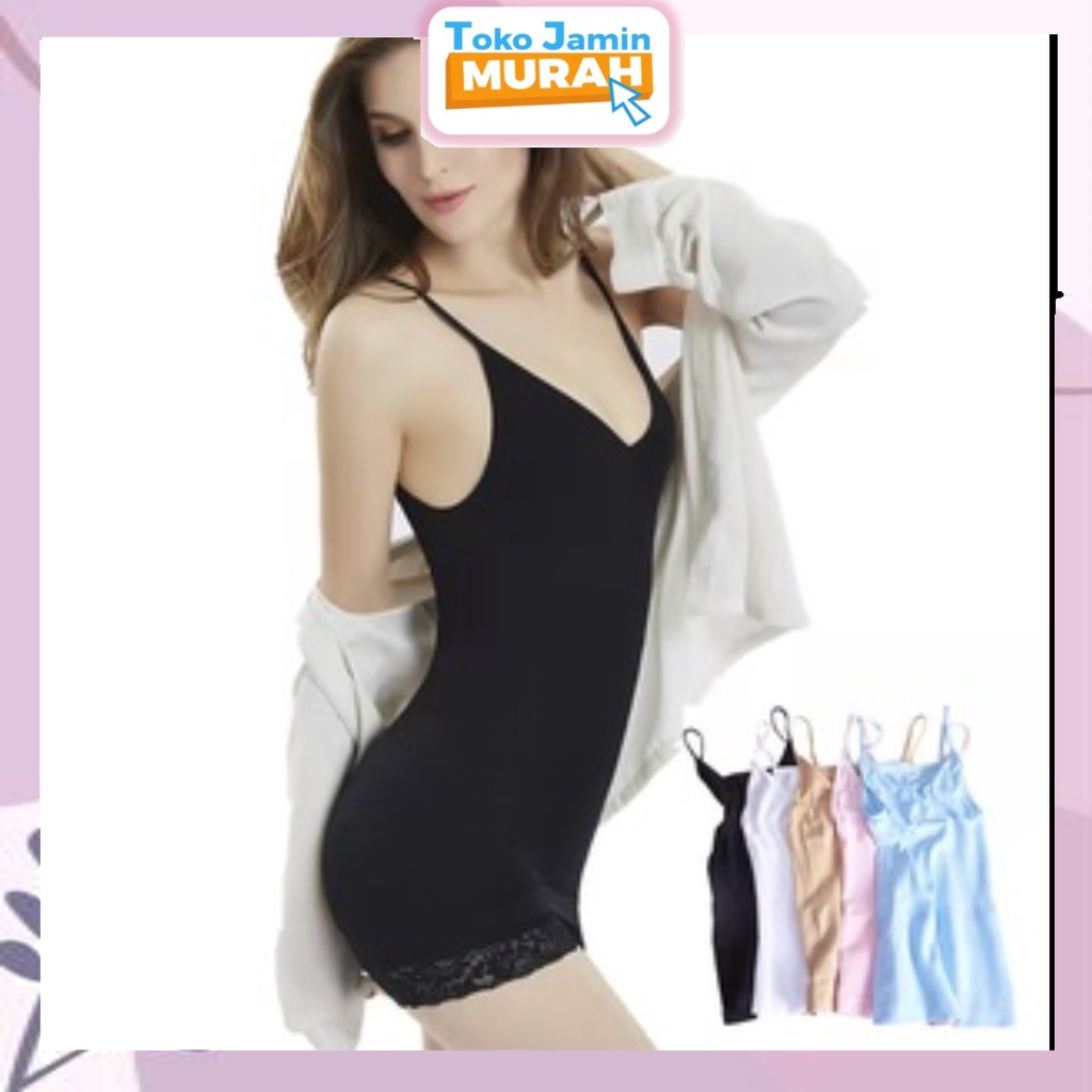 TJM BJ289 Baju Wanita Atasan Munafae Slimming Suit Korset Baju Pelangsing Perut Camisole Tanktop Murah