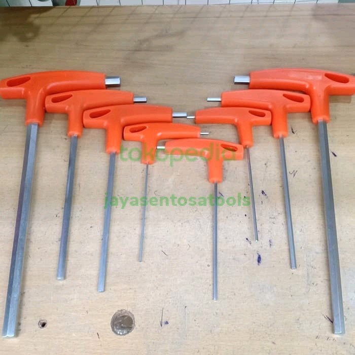 Kunci L Model T Set 8Pcs Termurah