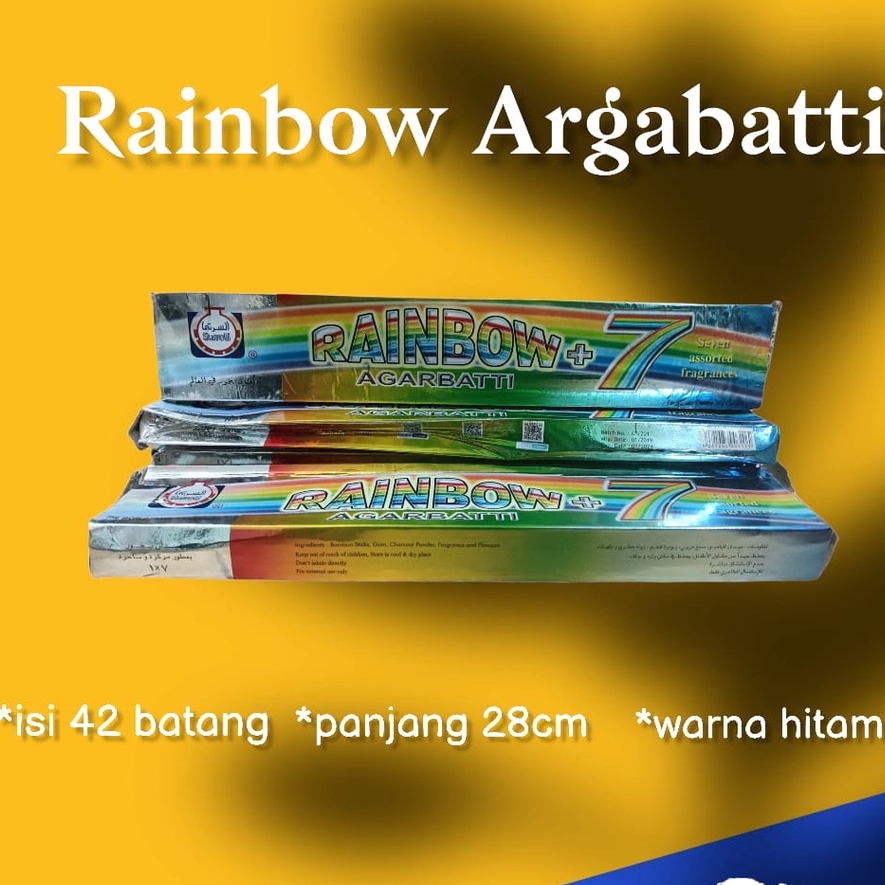 Dupa Hio Rainbow 7 Aroma Original