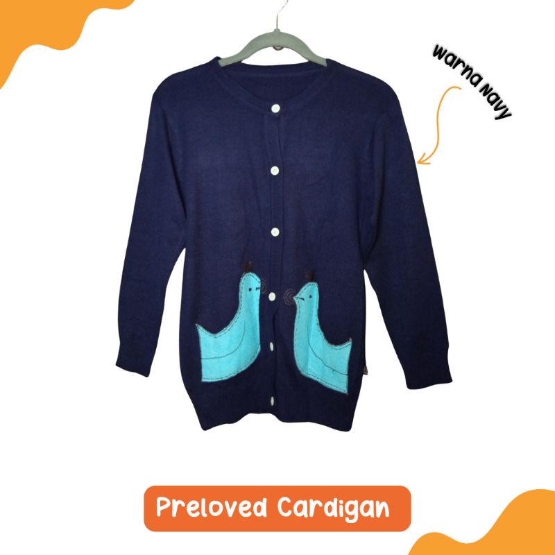 [Preloved] Cardigan | Jaket Parka