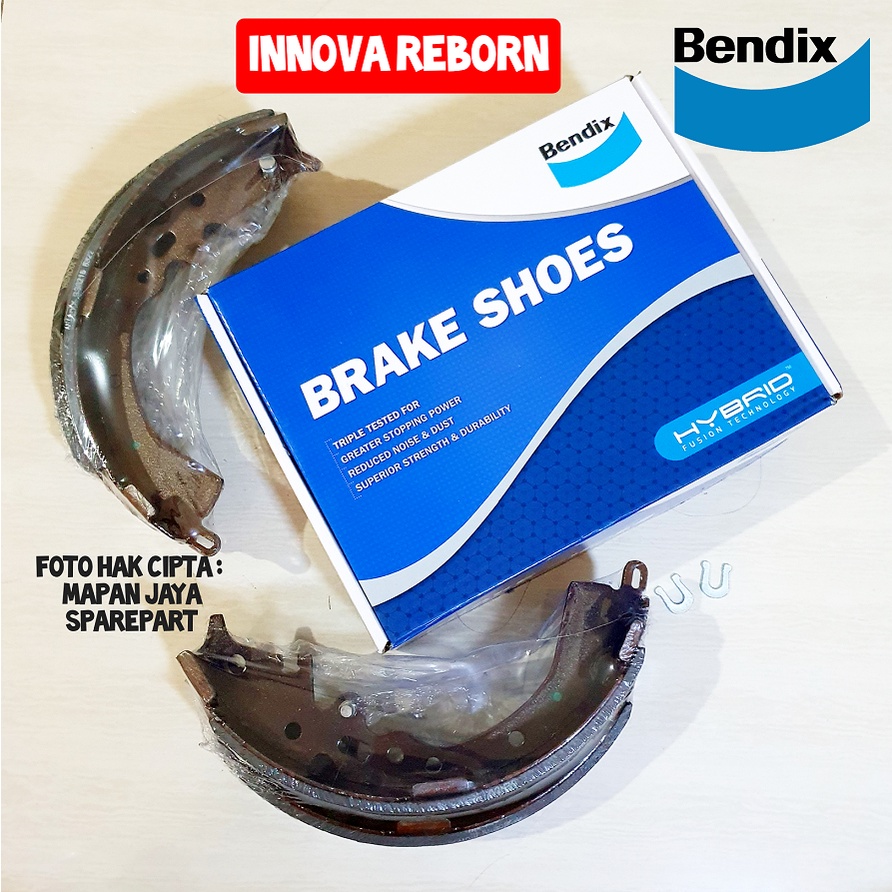 BRAKE SHOE - KAMPAS REM BELAKANG INNOVA REBORN (BENDIX) BS-5215