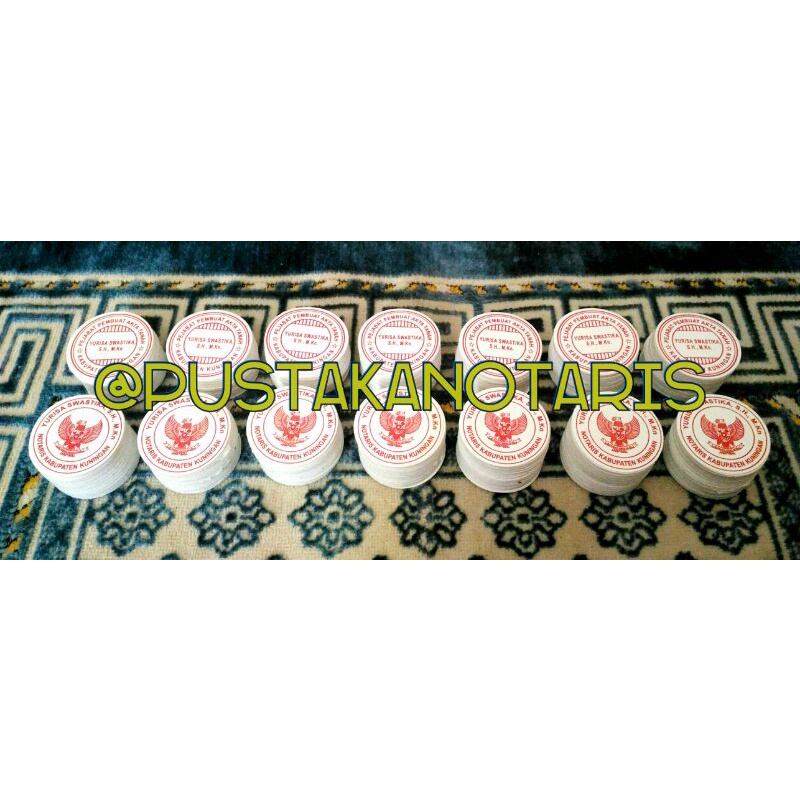 

Sticker Segel Akta Notaris + Sticker Segel Akta PPAT (Paket MIX)