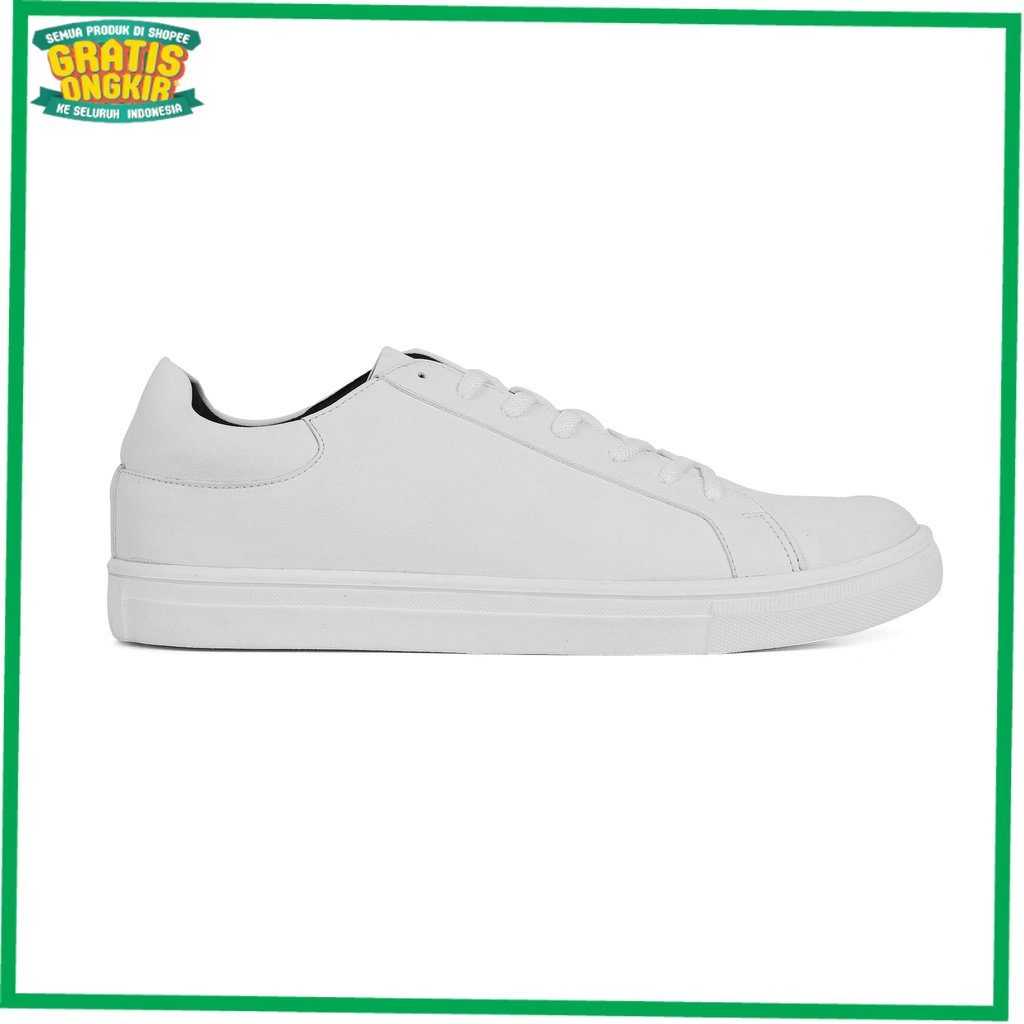 UKURAN SIZE 37 38 39 40 41 42 43 44 45 /LIVEHAF - Opco Sneakers All White