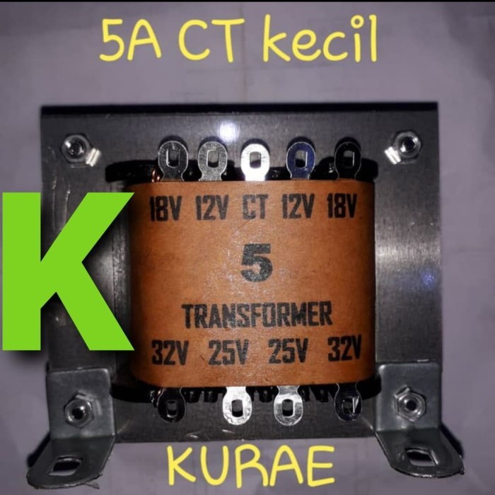 Travo Trafo 5A Ct Kecil Kurae