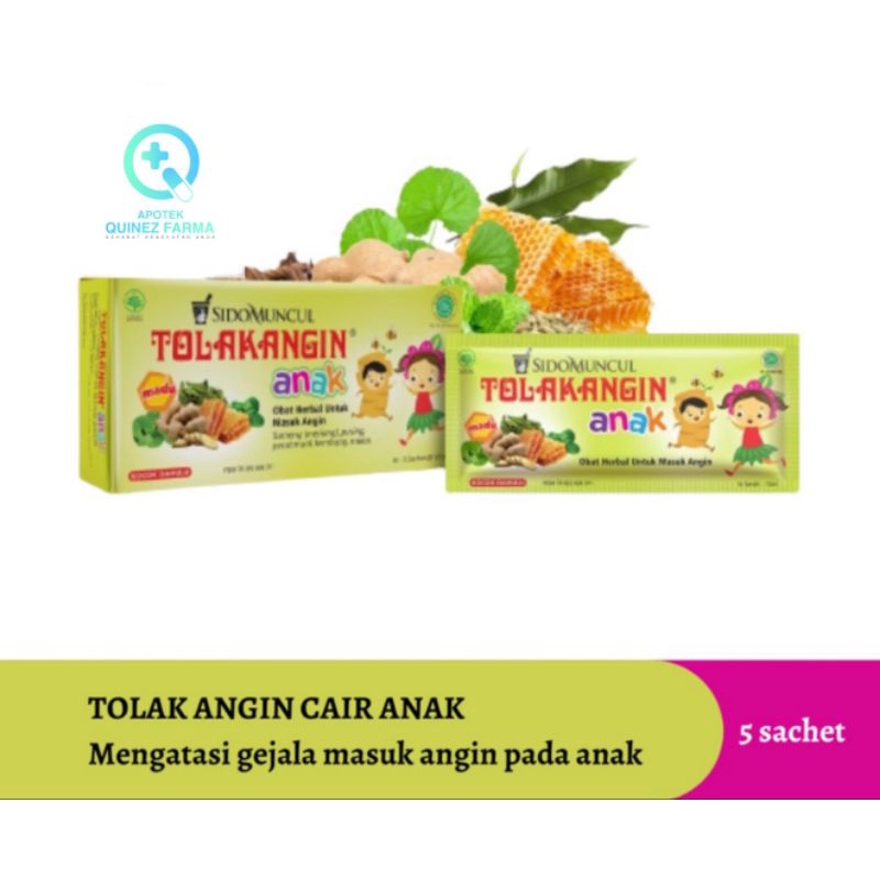 

TOLAK ANGIN ANAK CAIR ISI 5 SACHET