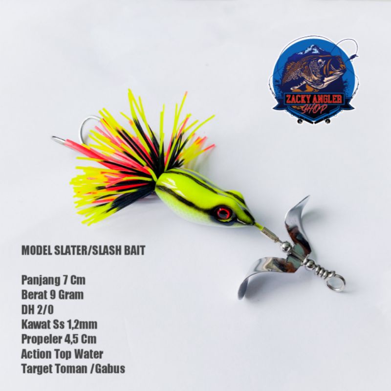 SLATER MINI/SLASH BAIT RAZ LURE UMPAN CASTING TOMAN