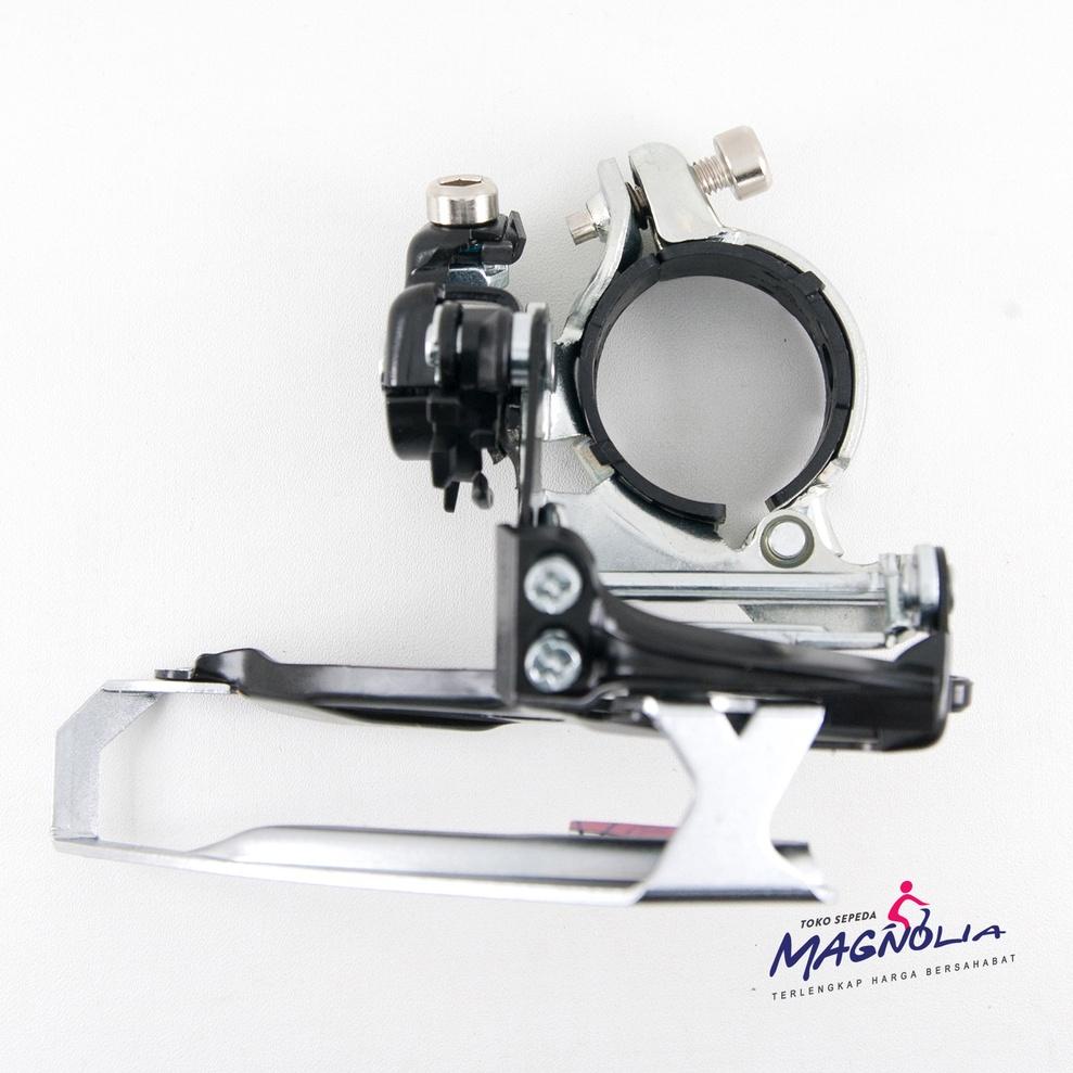 "BYR.18Oc22ᴿ" FD Front Derailleur Pemindah Operan Gigi Depan 3 Speed Sepeda MTB Gunung Tarikan Atas 