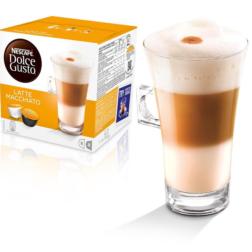 

Super promo Nescafe Dolce Gusto Latte Macchiato 16 Capsule | Coffee Kopi 09R