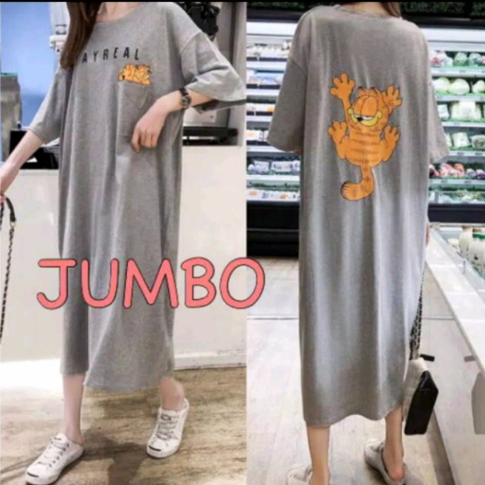 Produk Terlaris Daster Kaos Jumbo Long Dress Ld 120