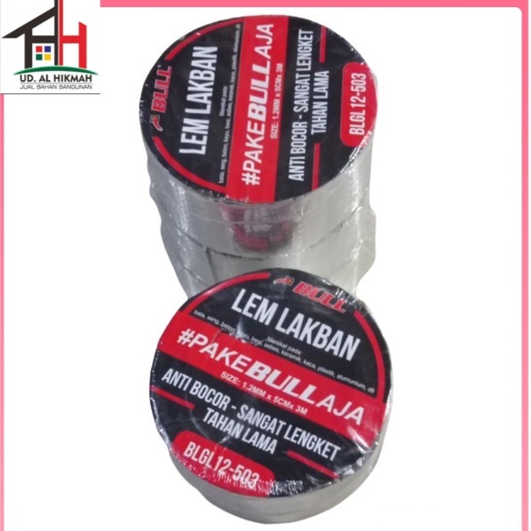 

Lem Lakban Bull Anti Bocor Serbaguna Isolasi Tape Super Kuat