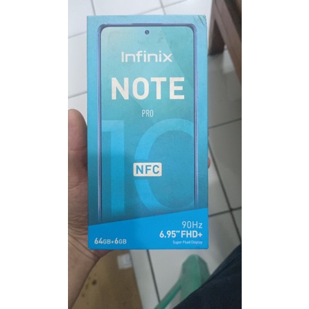 INFINIX NOTE 10 PRO 6/64  NFC [[ SCOND ]]