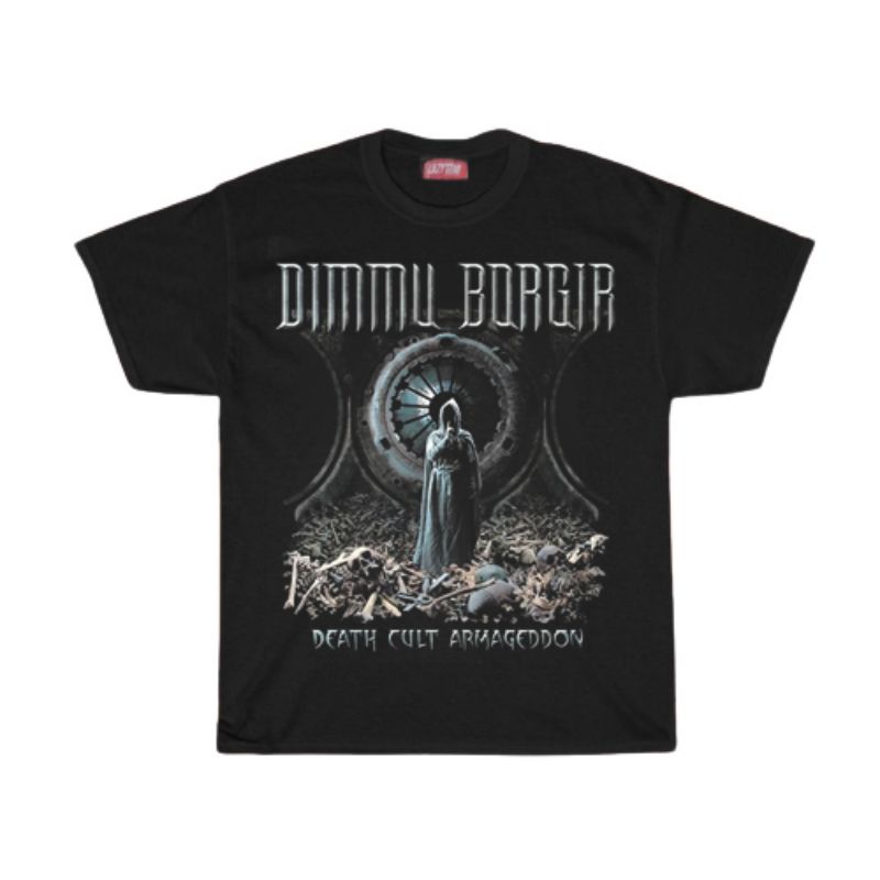 KAOS / T SHIRT / DIMMU BORGIR / KAOS BAND DIMMU BORGIR DEATH CULT ARMAGEDDON