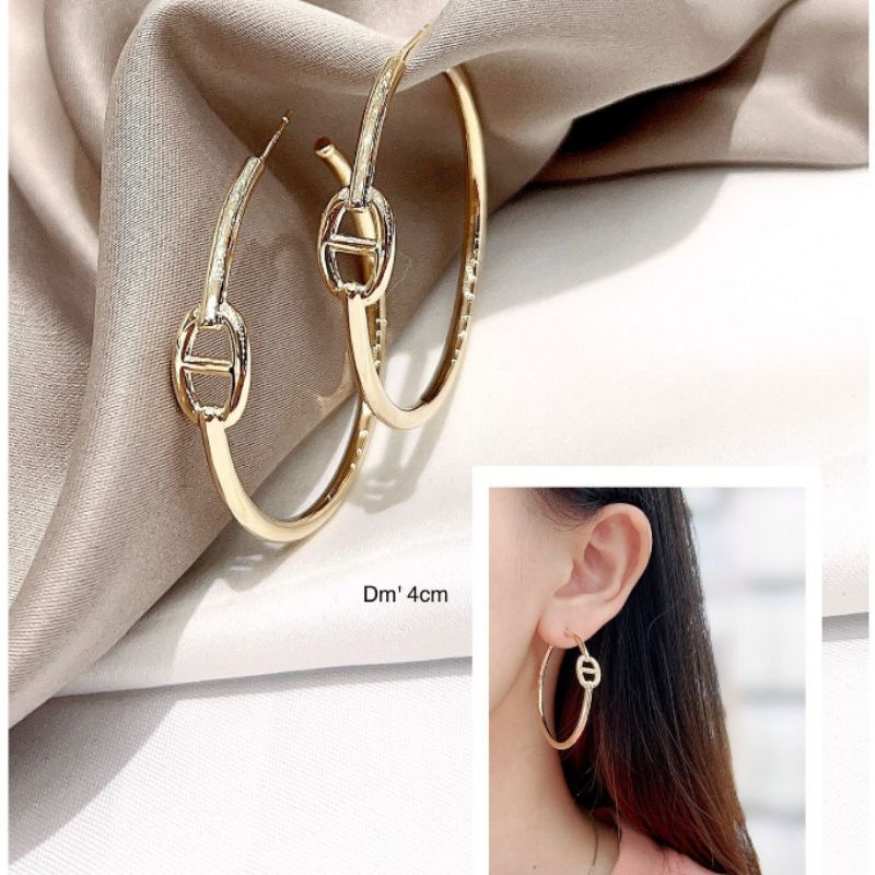 Anting Silver925 Premium Quality Anti karat Giwang Sterling silver perak tidak karatan S886