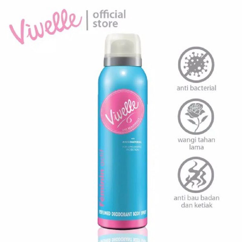 Vivelle Perfumed Depdorant Body Spray 150ml