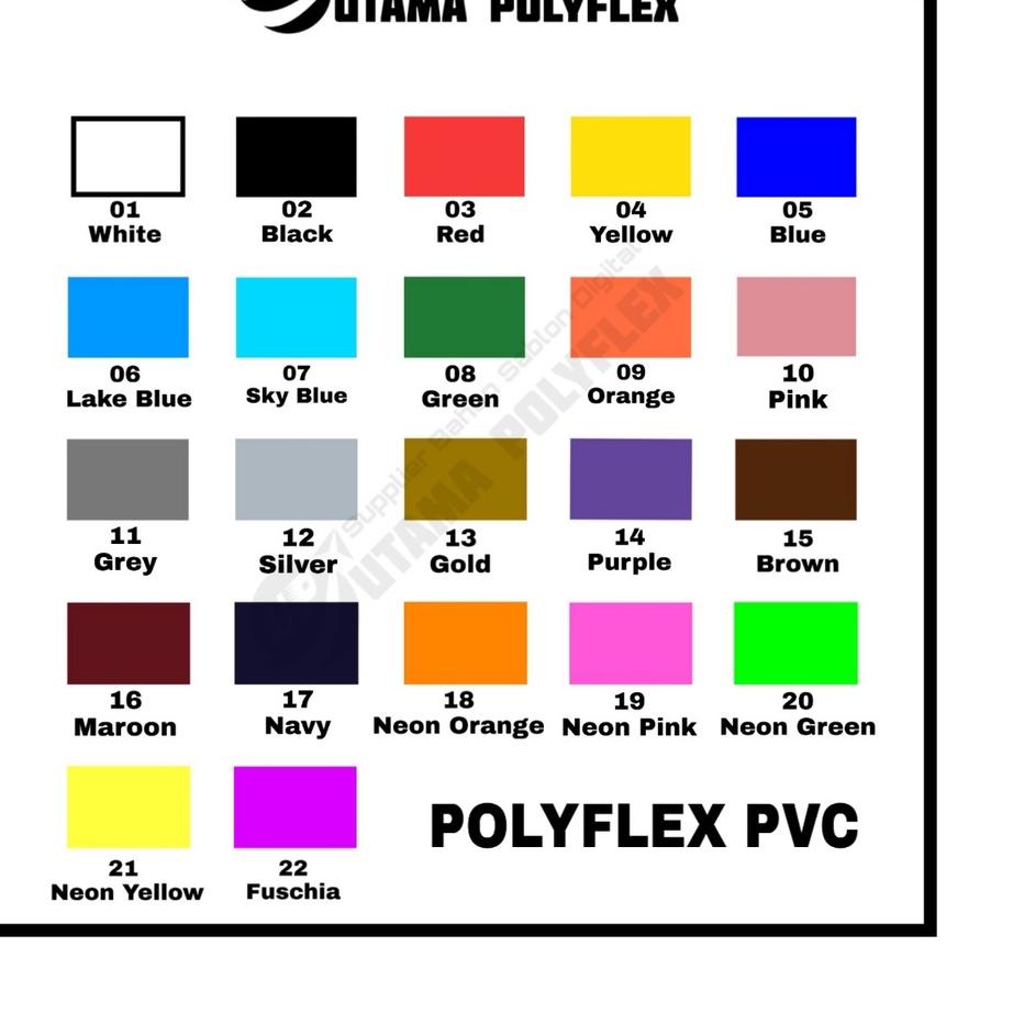 

Trendy Polyflex PVC Korea Seller / Bahan Sablon Poliflex / Polyflek ✔