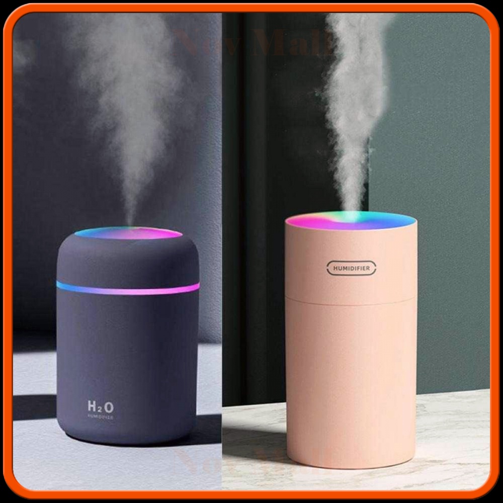 Air Humidifier Mobil Aromatherapy Oil Diffuser LED Light 270ml AM760