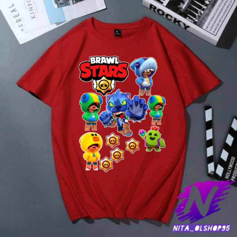 baju anak kaos anak brawlstar terbaru kaos atasan anak