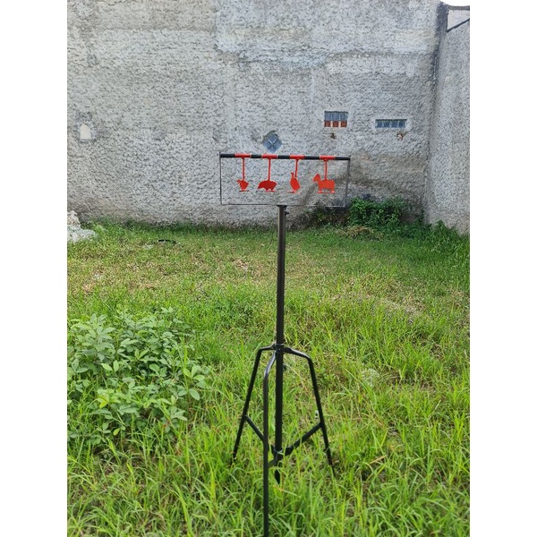 SILUET BESI/METSIL TEMBAK TARGET GANTUNG