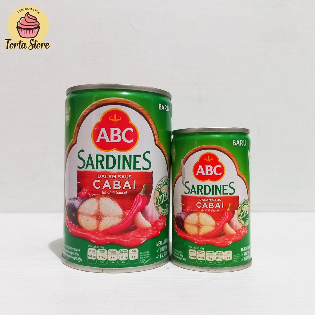 

ABC SARDINES CABAI / SARDEN DALAM SAUS CABAI