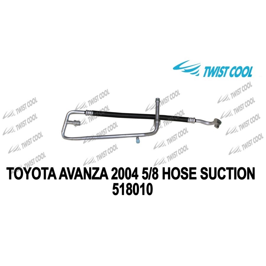 SELANG AC MOBIL TOYOTA AVANZA 2004 5/8 HOSE SUCTION